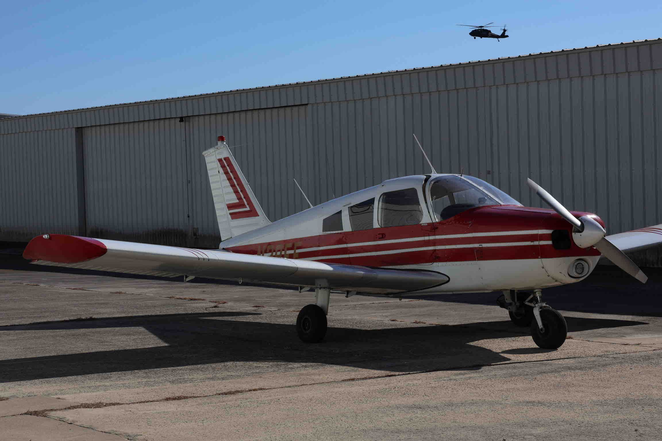 Flota de Sky Aviation Club en la pista